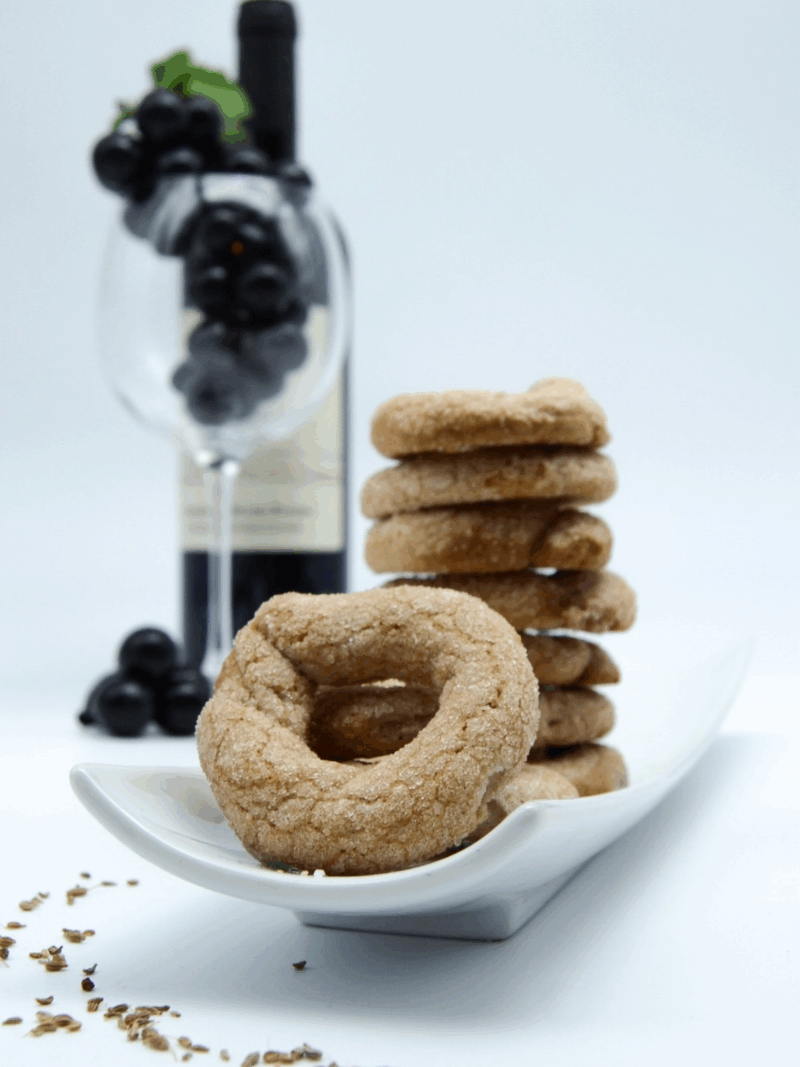 Ciambelline vino rosso