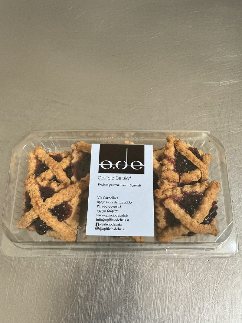 Rustichelle integrali alle visciole